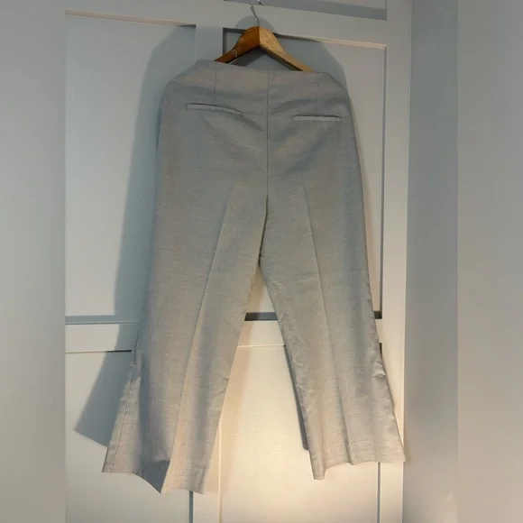 Cleo Grey Petite Dress Pants With Pockets - Picture 4 of 6